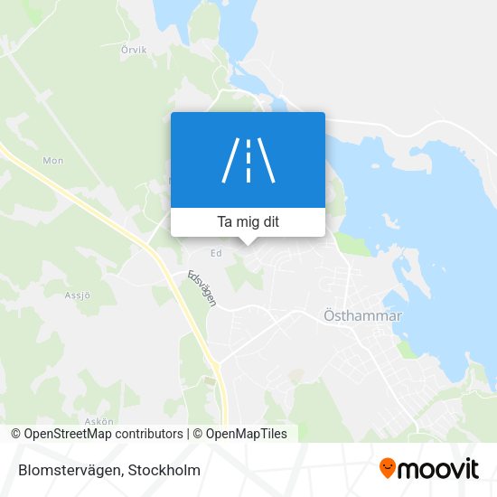 Blomstervägen karta