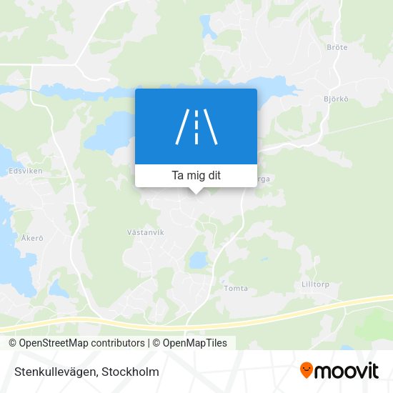 Stenkullevägen karta
