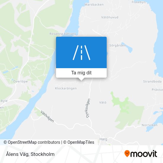 Ålens Väg karta