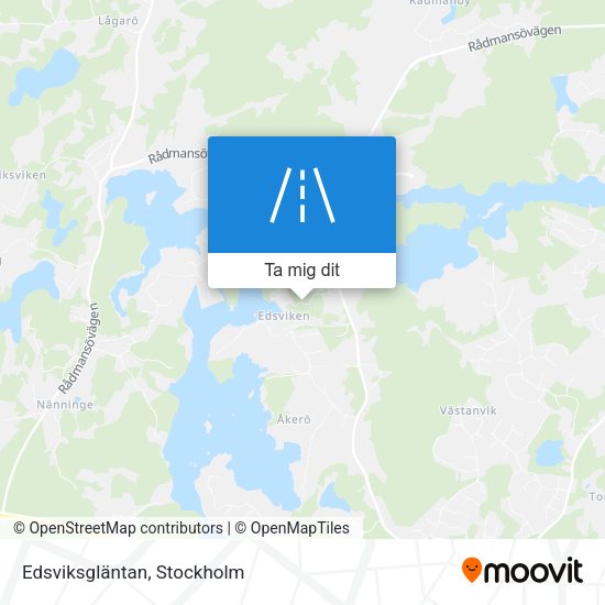 Edsviksgläntan karta