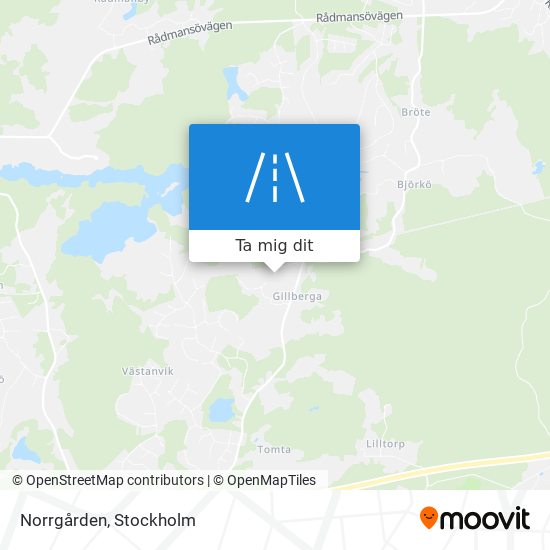 Norrgården karta