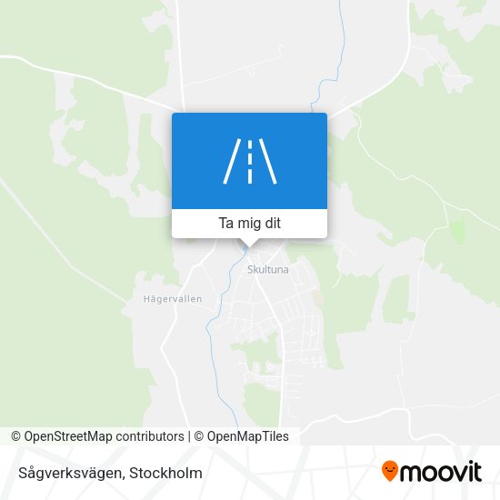 Sågverksvägen karta