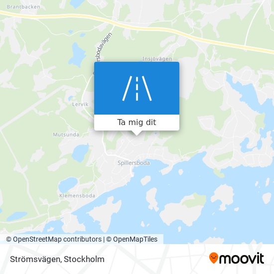 Strömsvägen karta