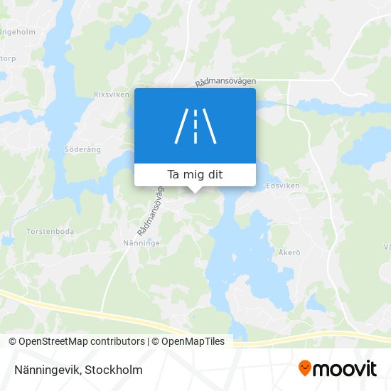 Nänningevik karta