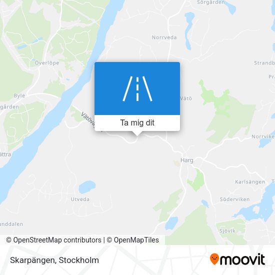 Skarpängen karta