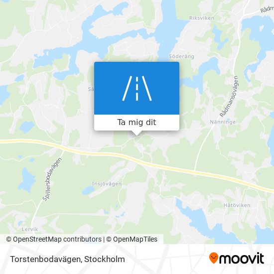 Torstenbodavägen karta