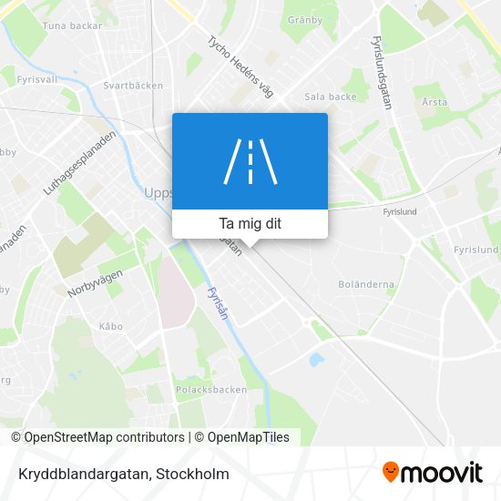 Kryddblandargatan karta