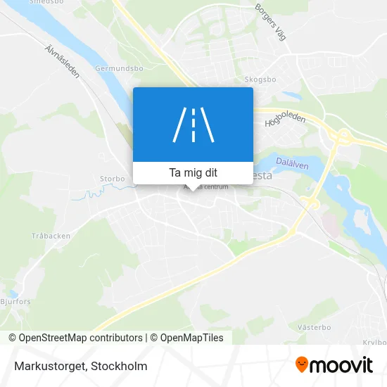 Markustorget karta