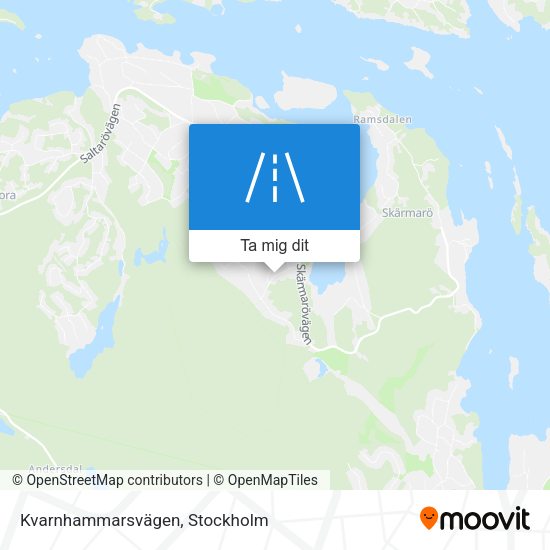 Kvarnhammarsvägen karta