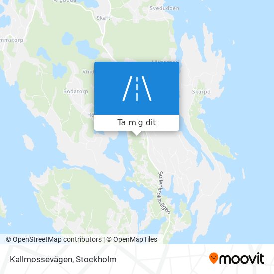 Kallmossevägen karta