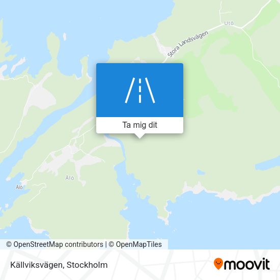 Källviksvägen karta