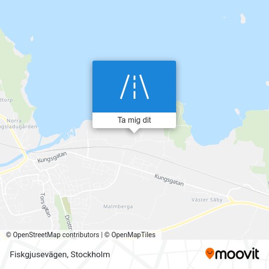 Fiskgjusevägen karta