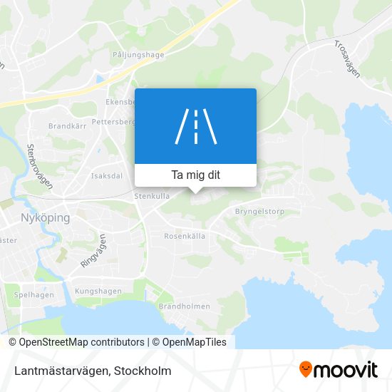 Lantmästarvägen karta