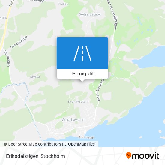 Eriksdalstigen karta