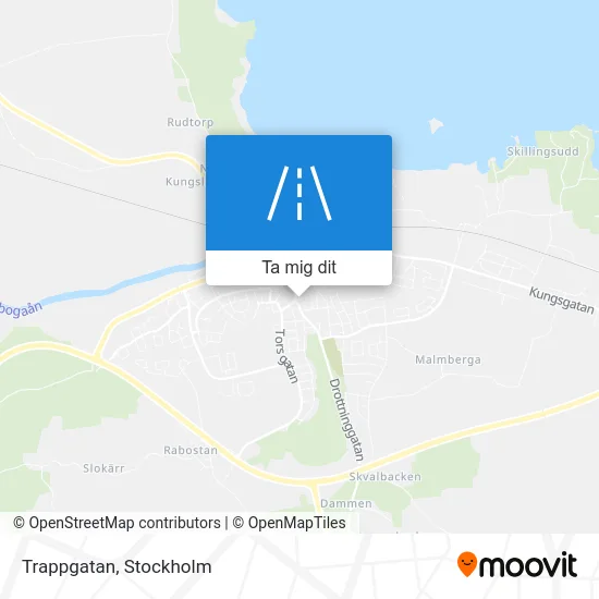 Trappgatan karta