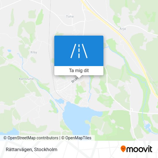 Rättarvägen karta