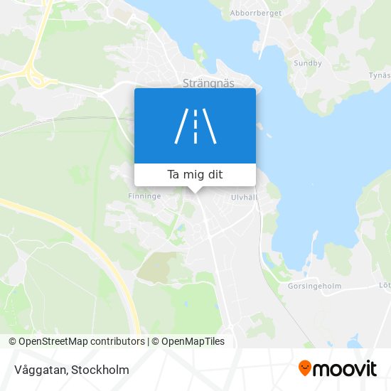 Våggatan karta