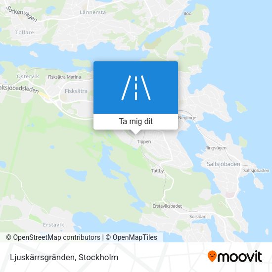 Ljuskärrsgränden karta