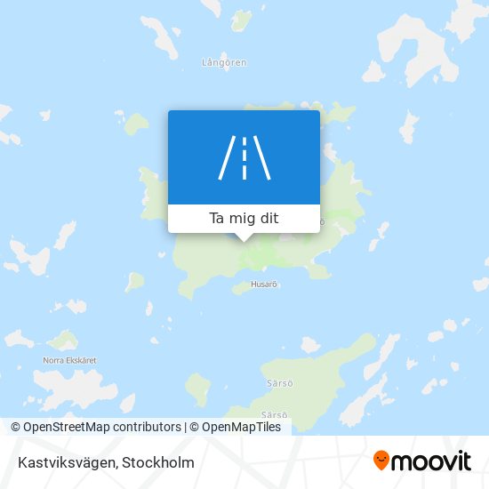 Kastviksvägen karta