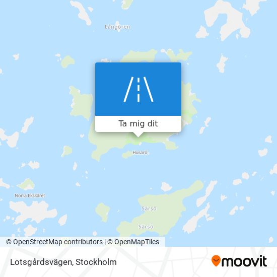 Lotsgårdsvägen karta