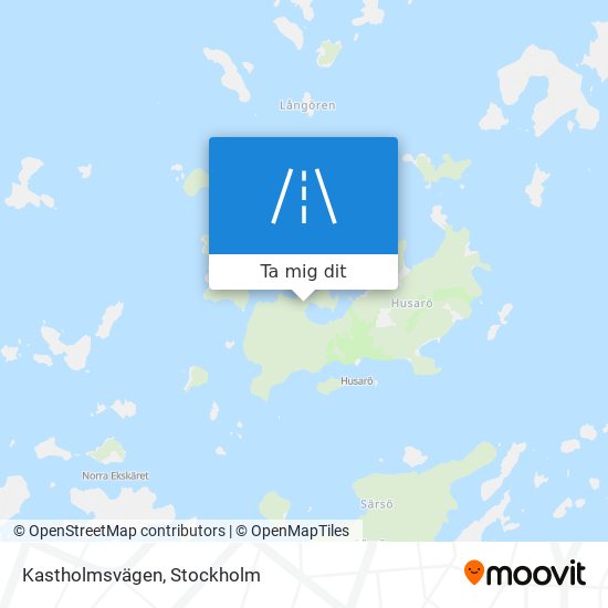 Kastholmsvägen karta