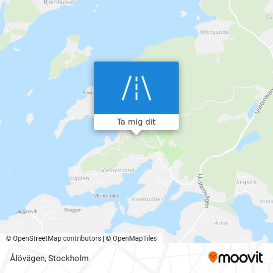 Ålövägen karta