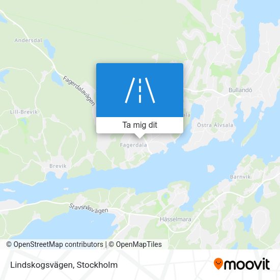 Lindskogsvägen karta