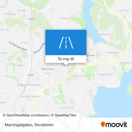 Martingalgatan karta