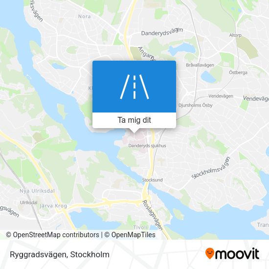 Ryggradsvägen karta
