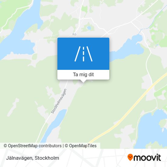 Jälnavägen karta