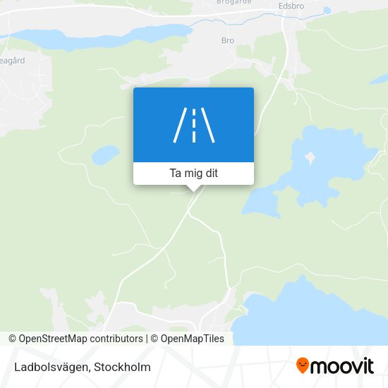 Ladbolsvägen karta