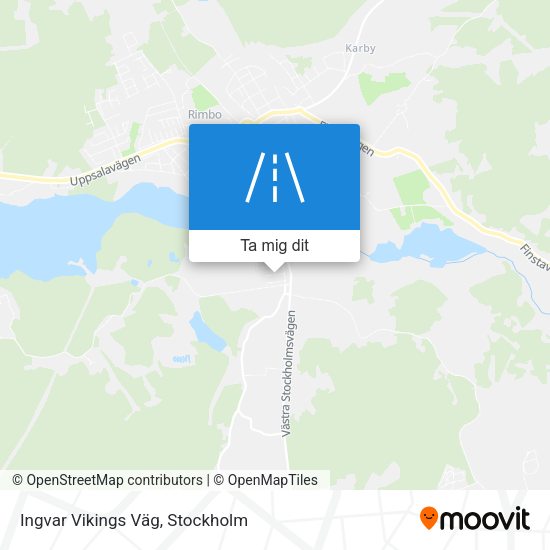 Ingvar Vikings Väg karta