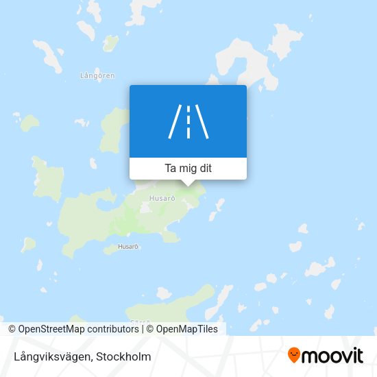 Långviksvägen karta