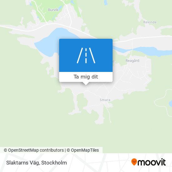 Slaktarns Väg karta