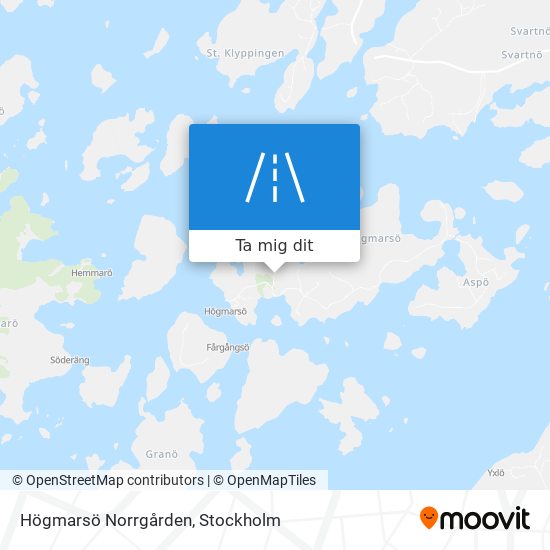 Högmarsö Norrgården karta