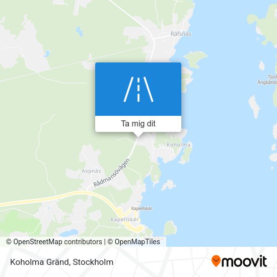Koholma Gränd karta