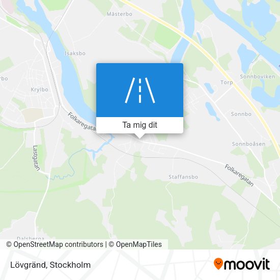 Lövgränd karta