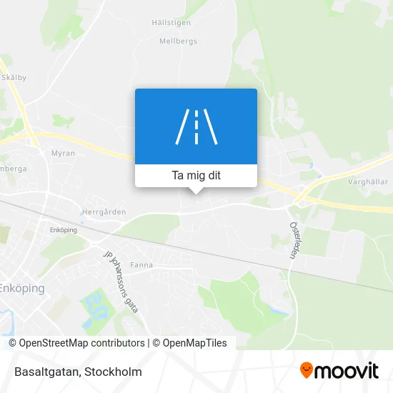 Basaltgatan karta