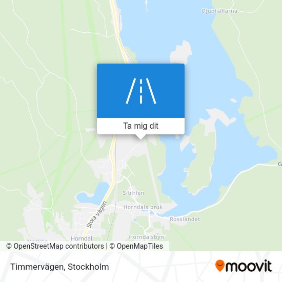 Timmervägen karta