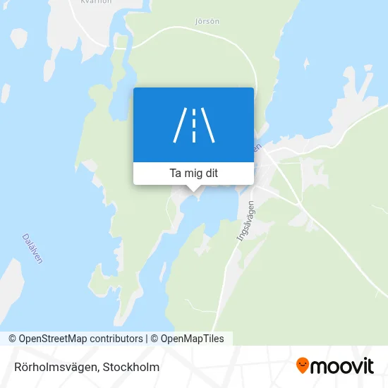 Rörholmsvägen karta
