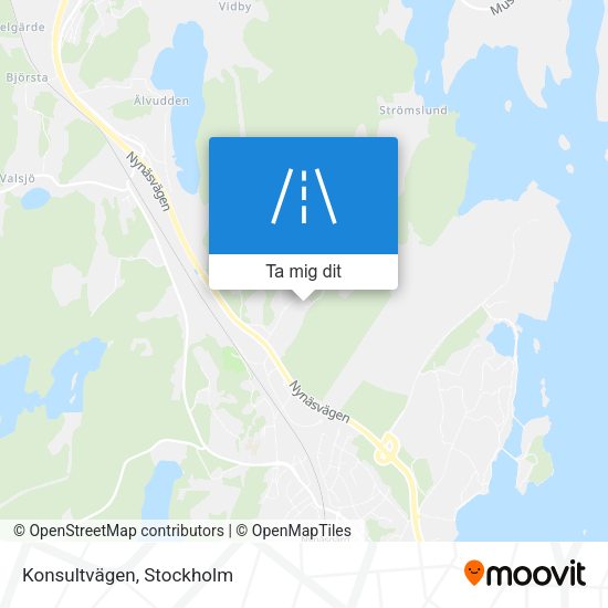 Konsultvägen karta