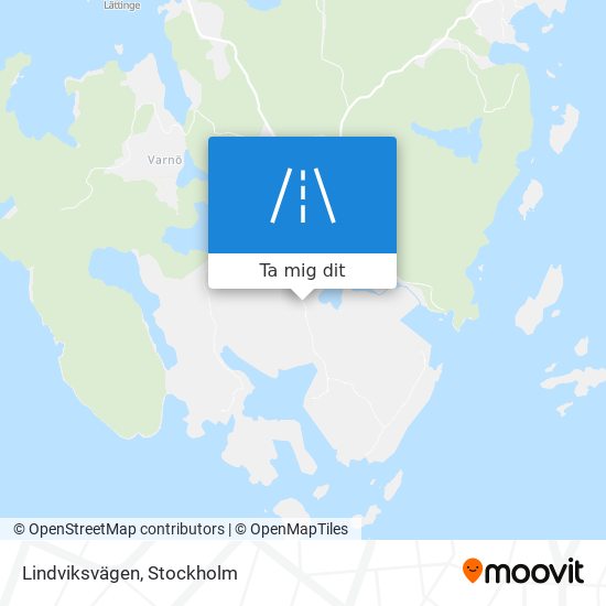 Lindviksvägen karta