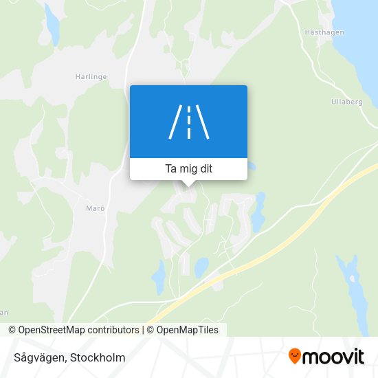 Sågvägen karta