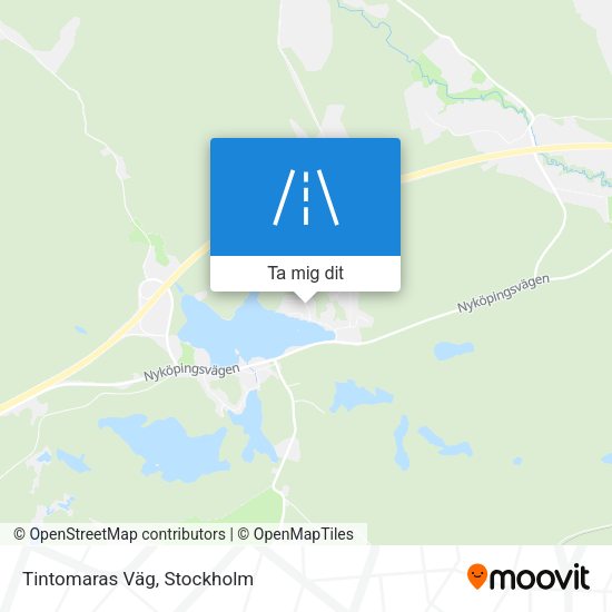 Tintomaras Väg karta