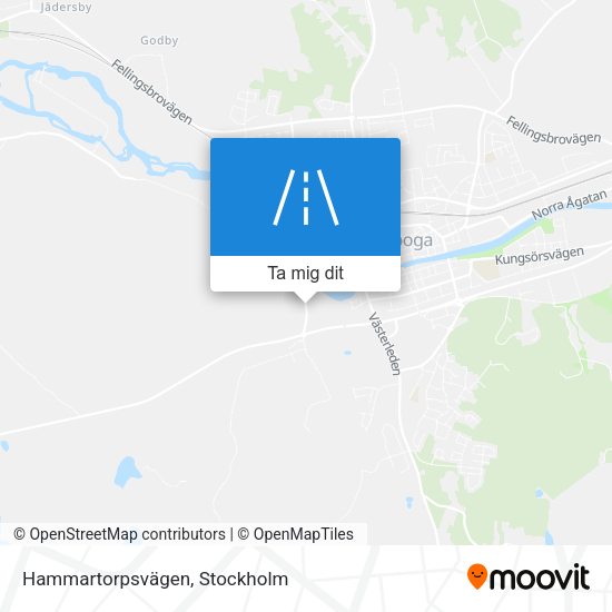 Hammartorpsvägen karta