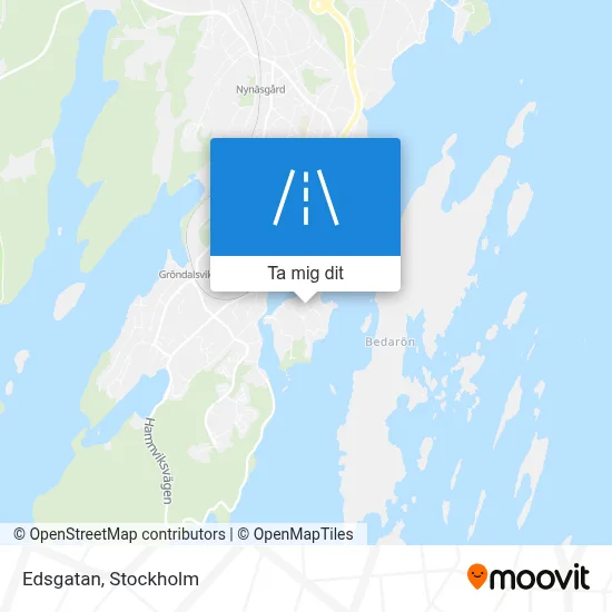 Edsgatan karta
