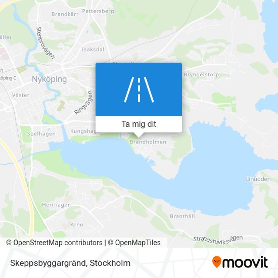 Skeppsbyggargränd karta