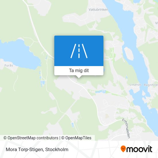 Mora Torp-Stigen karta