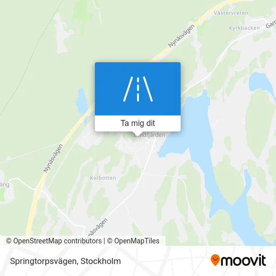 Springtorpsvägen karta