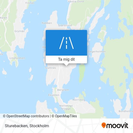 Sturebacken karta